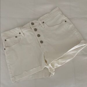 Women's Cream Shorts